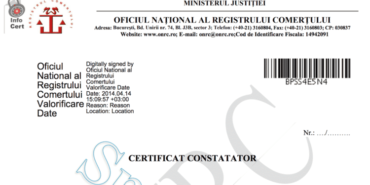 Cum Obții un Certificat Constatator Online – Ghid Pas cu Pas